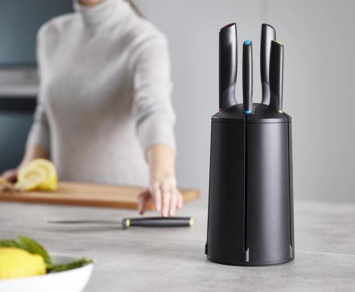 Produktbild Joseph Joseph Messerblock bestückt 5-tlg. ELEVATE KARUSSELL Schwarz