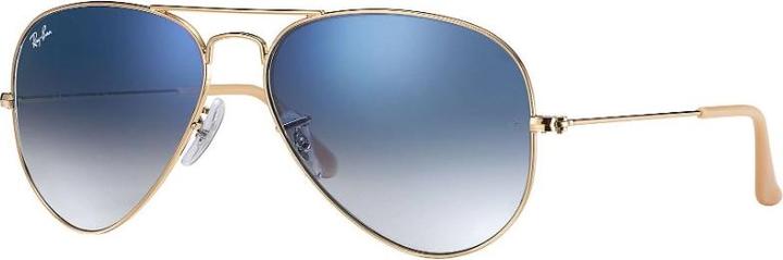 Or, Dégradé bleu clair