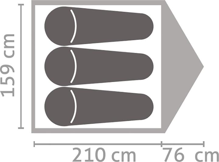Actual product image Salewa Atlas (Dome tent, 3 kg, 3 persons)