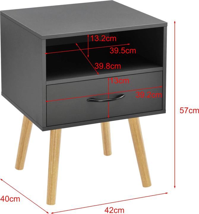 Actual product image En.Casa Gävle (42 x 40 x 57 cm)