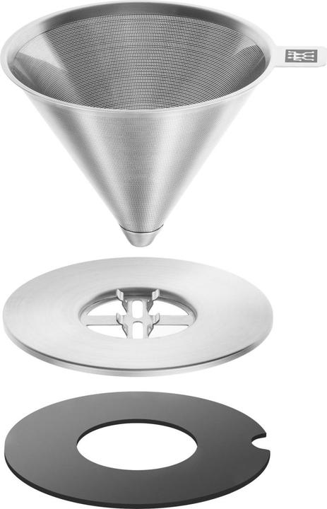 Image du produit Zwilling Lot de 2 filtres à café en acier inoxydable avec tasse double w.