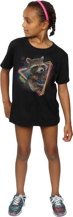 Image du produit Guardians of the Galaxy T-shirt en coton fluo Rocket Raccoon pour fille (152, 158)