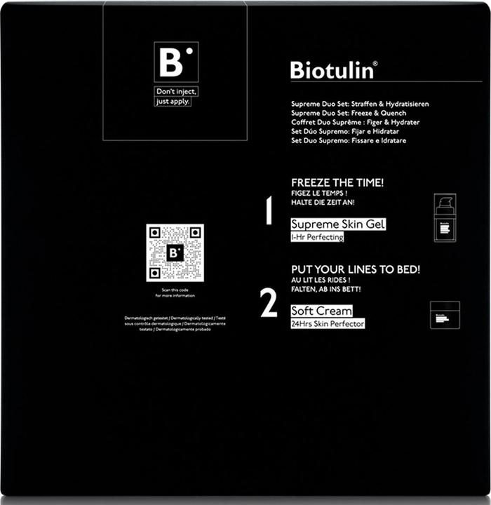 Produktbild Biotulin Box Supreme15 / Daynite50 (Gesichtspflege set)