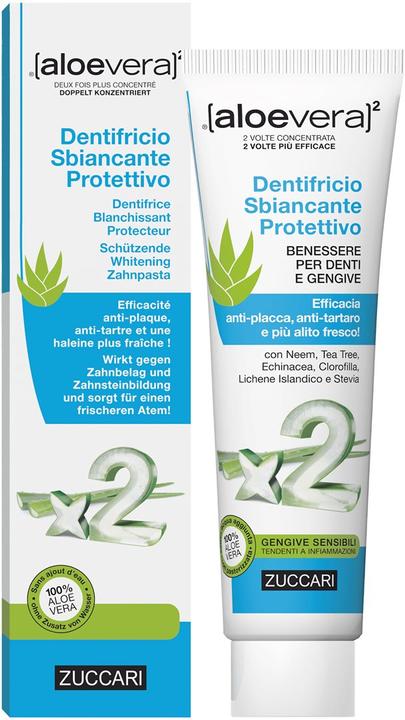 Immagine prodotto Zuccari Dentifricio aloe vera (100 ml)