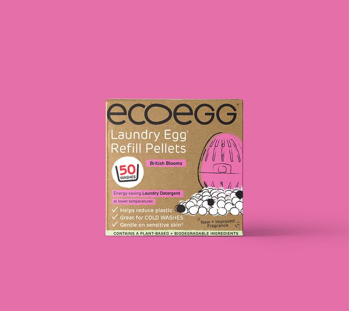 Produktbild Ecoegg Waschei Refill British Blooms (50 Waschgänge, Gel)