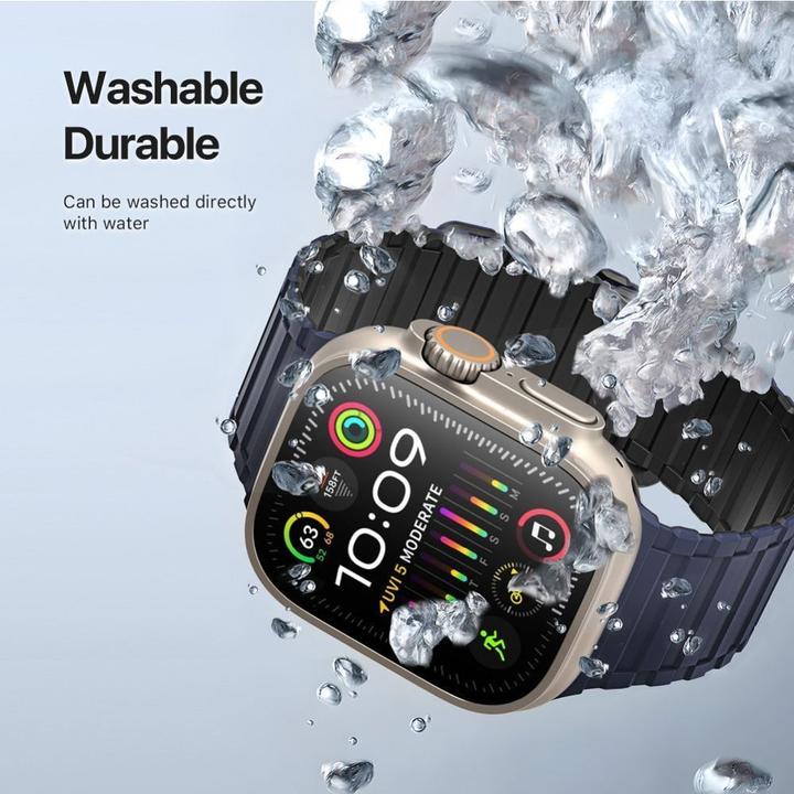 Actual product image Dux Ducis KJ bracelet (42 mm, 45 mm, 44 mm, 49 mm, Silicone, Magnet)