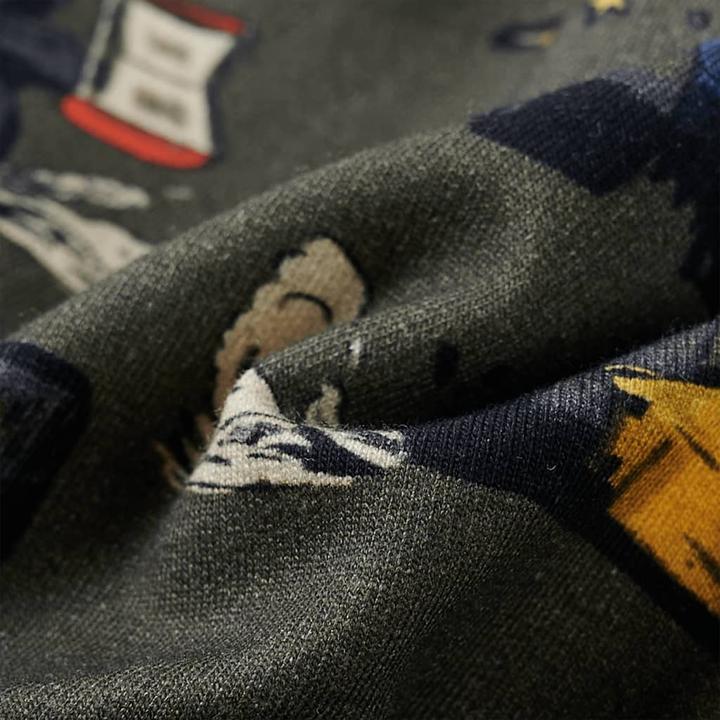 Image du produit VidaXL Sweat-shirt enfant kaki 92,Composition : 95% coton. 5 (92)