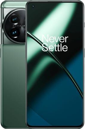 Produktbild OnePlus 11 (256 GB, Eternal Green, 6.70", Hybrid Dual SIM + eSIM, 50 Mpx, 5G)