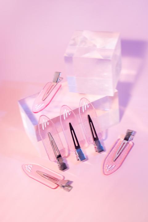 Image du produit Mermade Grip Clips Pink (6 pcs)