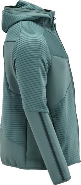 Actual product image Mascot Hooded fleece jumper with zip light forest green, size S (S)