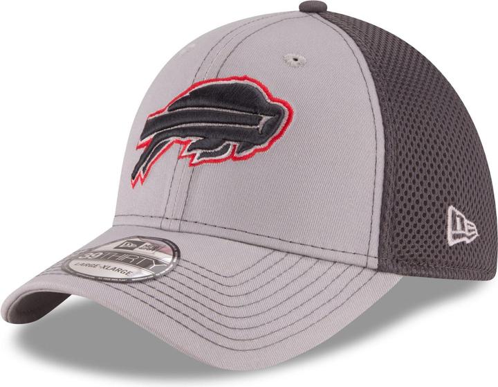 Actual product image New Era 39Thirty Stretch Mesh Cap - Buffalo Bills - L/XL (XL)