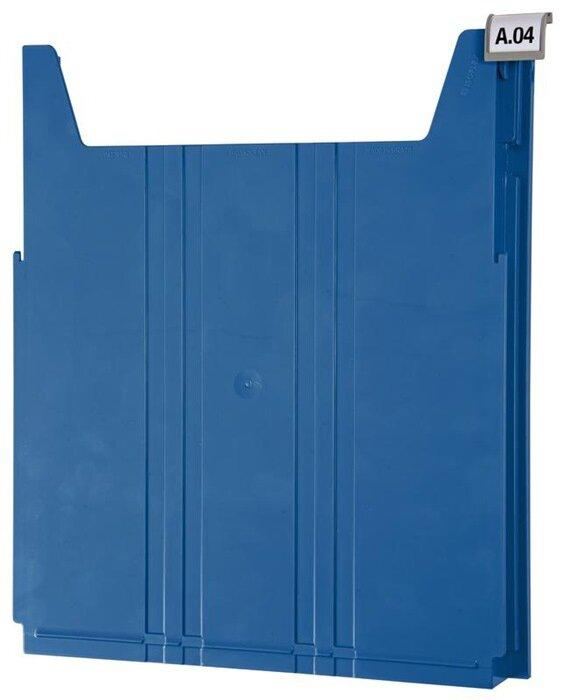 Actual product image Eichner BIG wall-mounted sorting system, for format A4, filling height 34 mm, blue (A4)