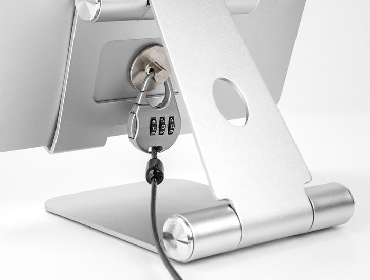 Image du produit Navilock Câble de sécurité pour tablettes et smartphones avec serrure à combinaison et acier