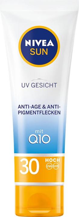 Actual product image NIVEA Sun, Face Brush Cream, against spots and discolouration, SPF 30, 50 ml (Sun cream face, SPF 30, 50 ml)