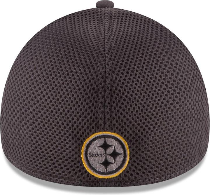 Produktbild New Era 39Thirty Stretch Mesh Cap - Pittsburgh Steelers - S/ (S/M)