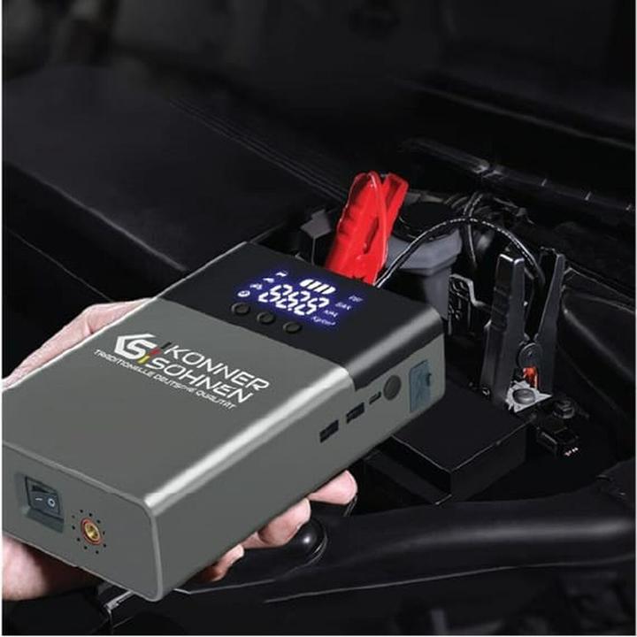 Actual product image Könner & Söhnen Urządzenie Rozruchowe Ze Sprężarką Ks Jsp-1400 (1200 A, 14000 mAh)