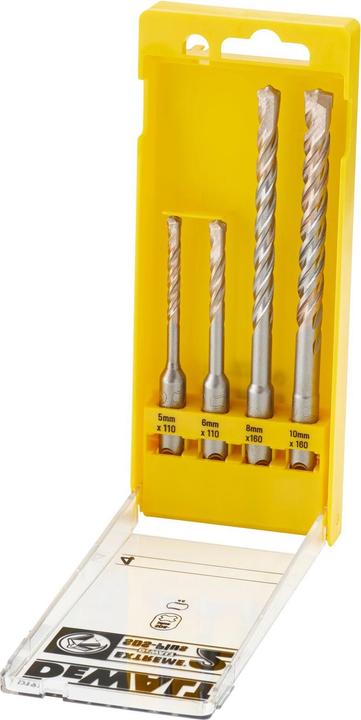 Image du produit DeWalt Set de 4 pièces dans une cassette en plastique DT9700 (10.00 millimètres)