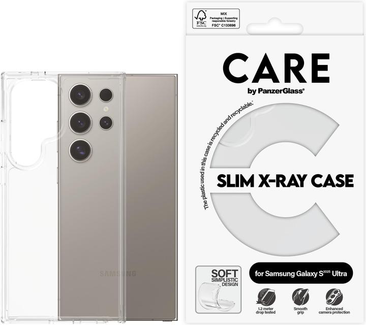 Immagine prodotto PanzerGlass CRRFAXRG38488, Cover, Samsung, Samsung - Galaxy S 2025 Ultra, Trasparente (Samsung Galaxy S25 Ultra)