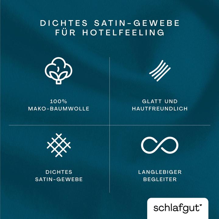 Produktbild schlafgut Woven Satin (Duvetbezug, 140 x 200 cm)