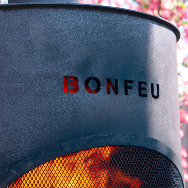 Actual product image Bonfeu BonTon 40 garden fireplace black