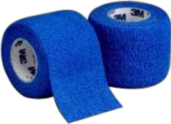 Image du produit 3M Bande élastique COBAN 5.1cmx4.57m bleue, 36 pièces