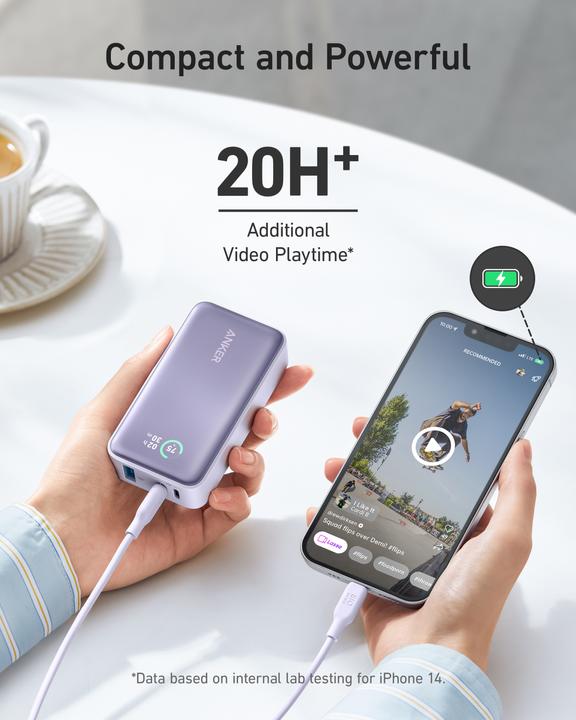Actual product image Anker 533 Power Bank (PowerCore 30W) (10000 mAh, 30 W)