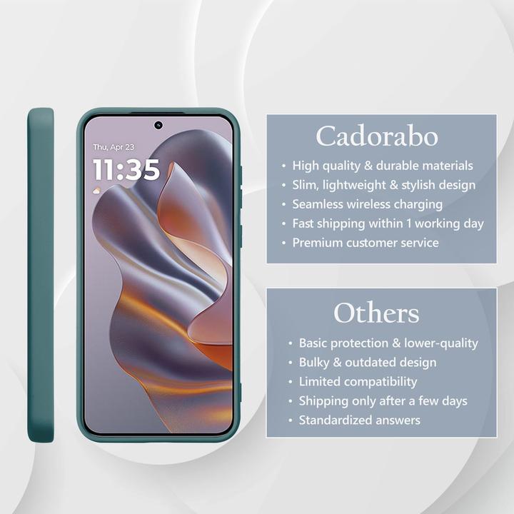 Immagine prodotto Cadorabo Custodia per Motorola Moto Edge 50 Neo TPU Liquid Silicone Case (Motorola Edge 50 Neo)