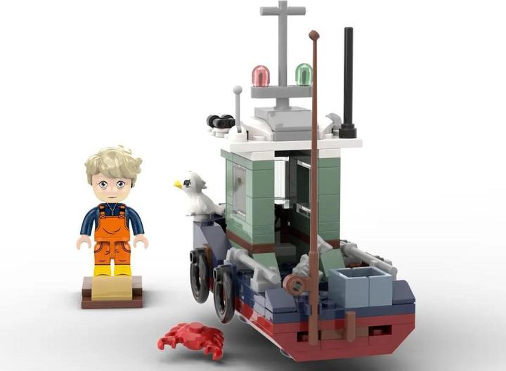 Actual product image Kiddicraft Fishing boat