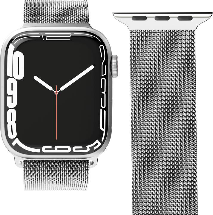 Vonmählen Boucle milanaise (45 mm, 44 mm, 42 mm, 49 mm, Acier inoxydable, Apple Watch Series 1, Apple Watch Series 7, Apple Watch Series 6, Apple Watch Series 2, Apple Watch Ultra, Apple Watch Series 9, Apple Watch Series 3, Apple Watch Series 5, Apple Watch SE, Apple Watch Series 4, Apple Watch Series 8, Apple Watch Ultra 2)