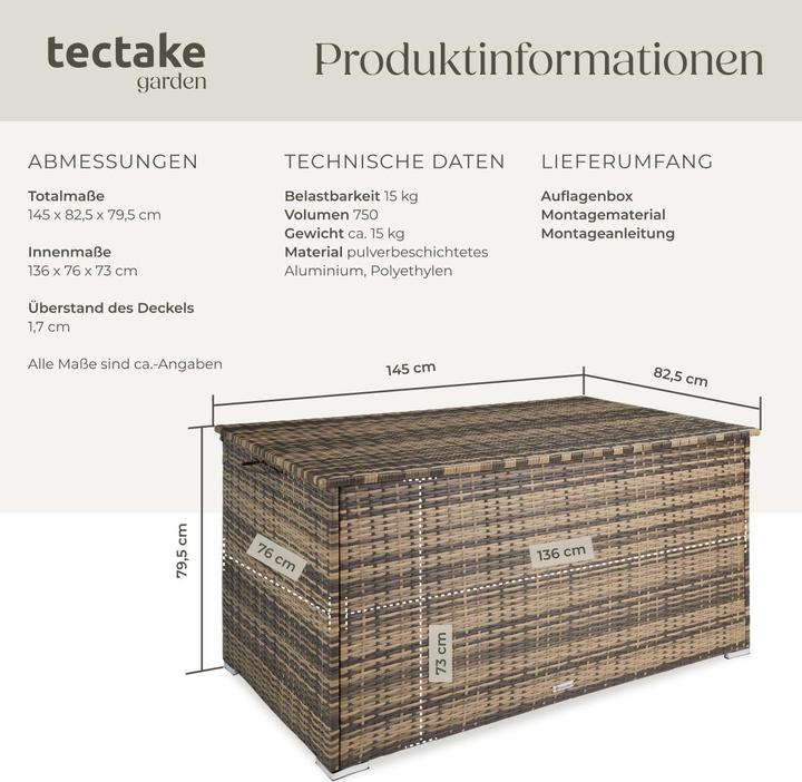 Actual product image tectake Oslo