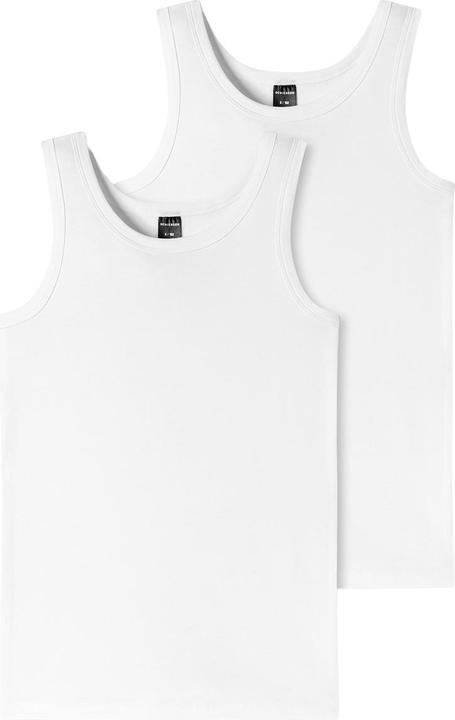 Immagine prodotto Schiesser Confezione da 4 ragazzi adolescenti - Maglia intima in cotone organico 95/5 (164)