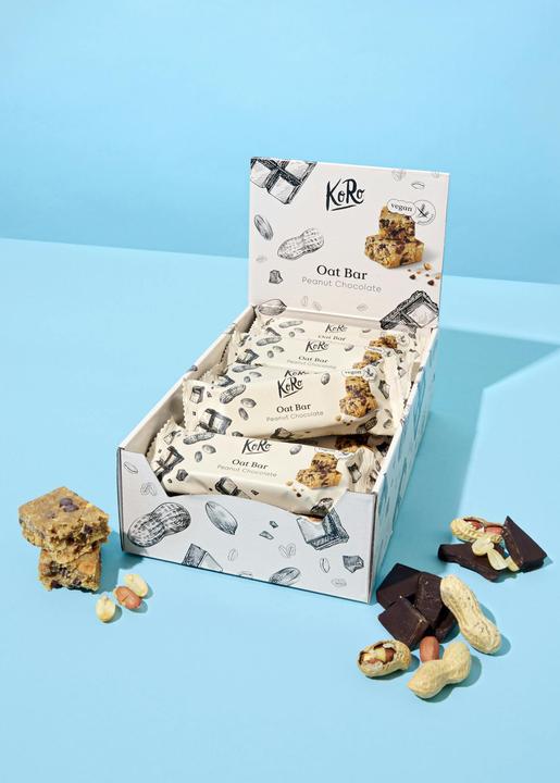 Actual product image KoRo Organic oatmeal bar with peanut and chocolate (Peanut and chocolate, 1 pcs., 900 g)
