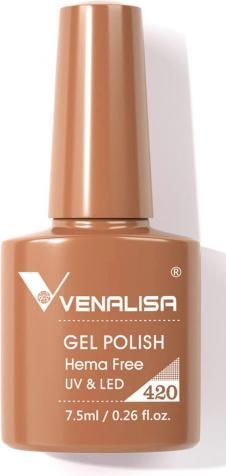 Produktbild Venalisa Gellack 420 UV/LED (Braun, UV-Gel Lack)