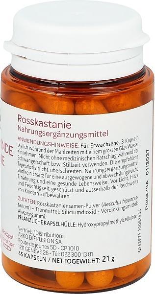 Nutritional values and ingredients Arkopharma Arkocaps (45 Piece, Capsules, 45 g)