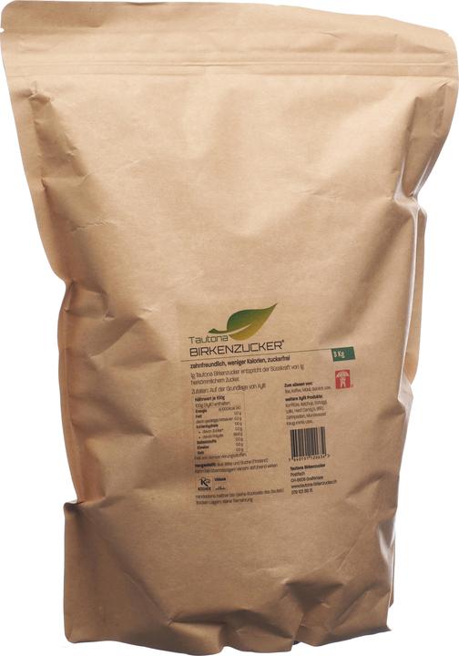 Tautona Birkenzucker/Xylit Nachfüllbeutel (3kg) (3000 g)