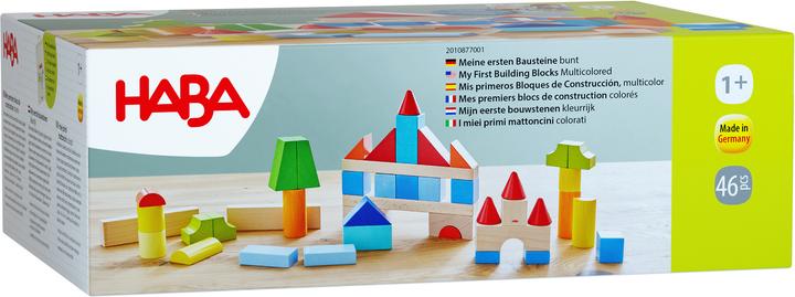 Actual product image Haba My first colourful building blocks **