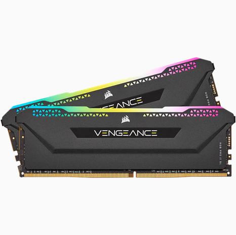 Immagine prodotto Corsair Vengeance RGB Pro SL (2 x 32GB, 3200 MHz, DDR4-RAM, DIMM)