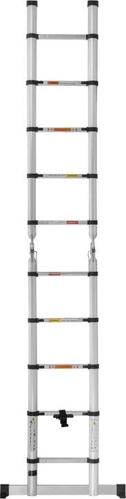 Produktbild MSW Klappbare Alu-Teleskopleiter (Teleskopleiter, 84 cm)