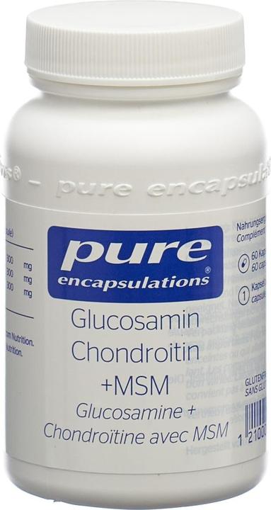 Actual product image Pure encapsulations Glucosamin-Chondroitin-Kapseln (60 Piece, Capsules, 95 g)