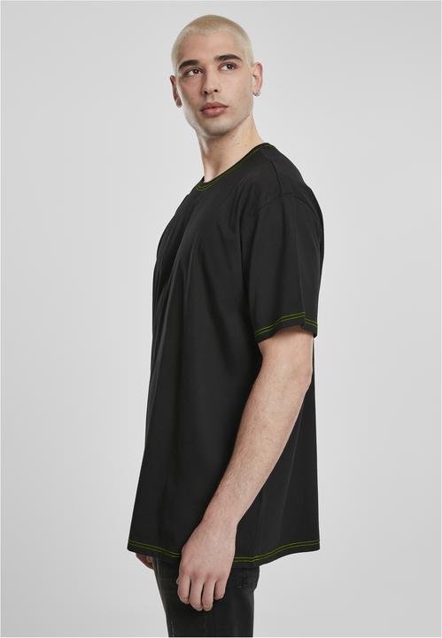 Actual product image Urban Classics Heavy Oversized Contrast Stitch Tee (S)