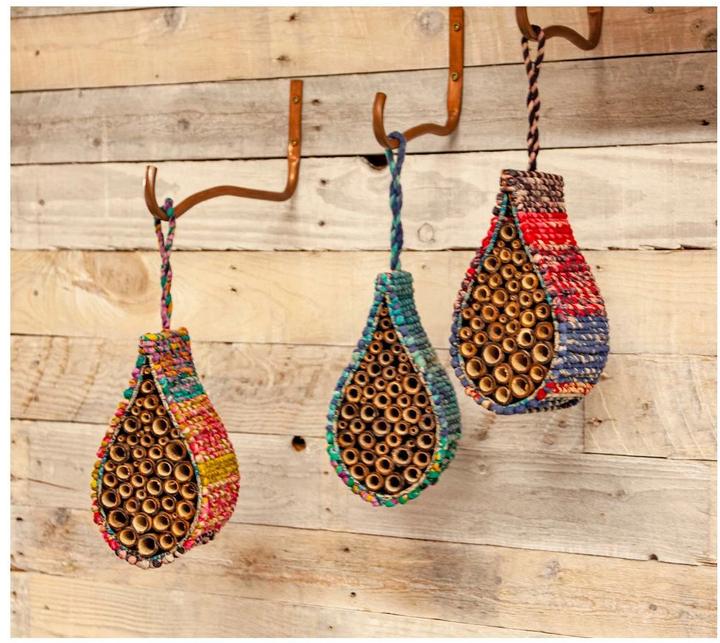 Actual product image Wildlife World Insect hotel Artisan Teardop Assorted, animal species (Wild bees)