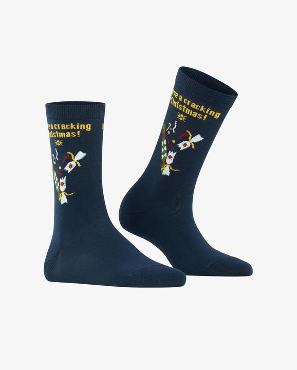 Actual product image Burlington Socken "X-Mas Cracker" marine (36 - 41)