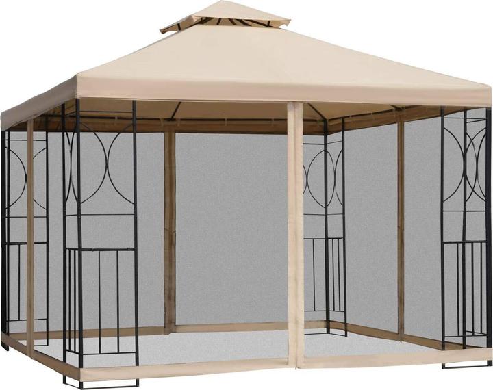 Immagine prodotto Outsunny Padiglione con zanzariera (300 cm, 300 cm)
