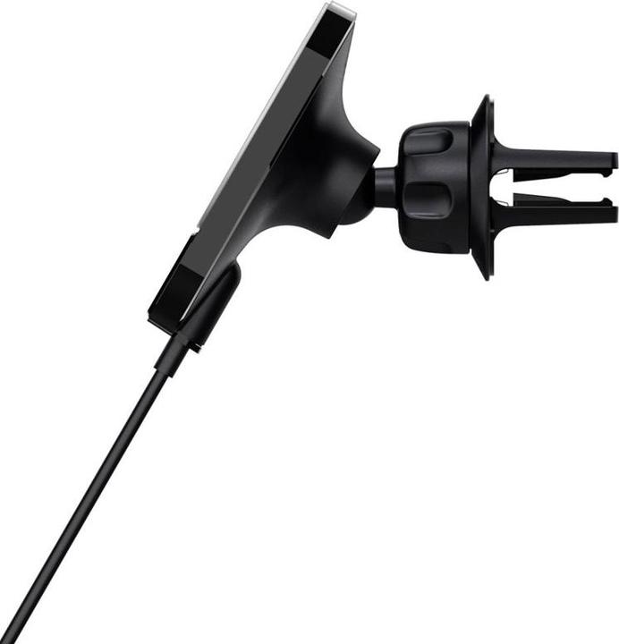 Actual product image Spigen car mount with charger ITM12W Onetap Pro 3 Magnetic Magsafe Vent Car Mount Wireless Charger b (15 W)
