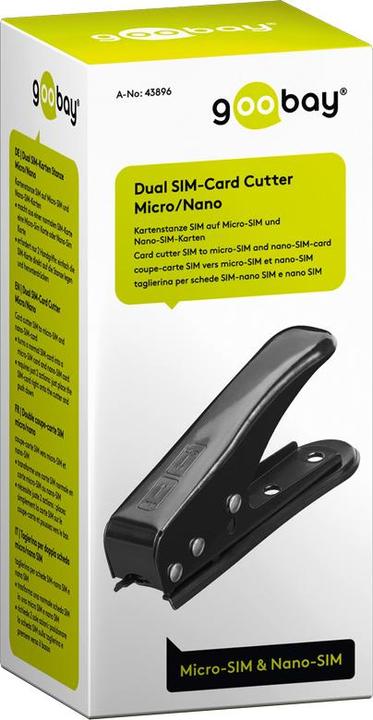 Actual product image Goobay SIM card punch