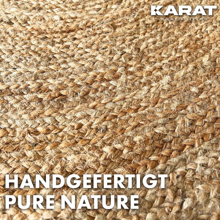 Produktbild Karat Jute-Teppich (120 x 120 cm)