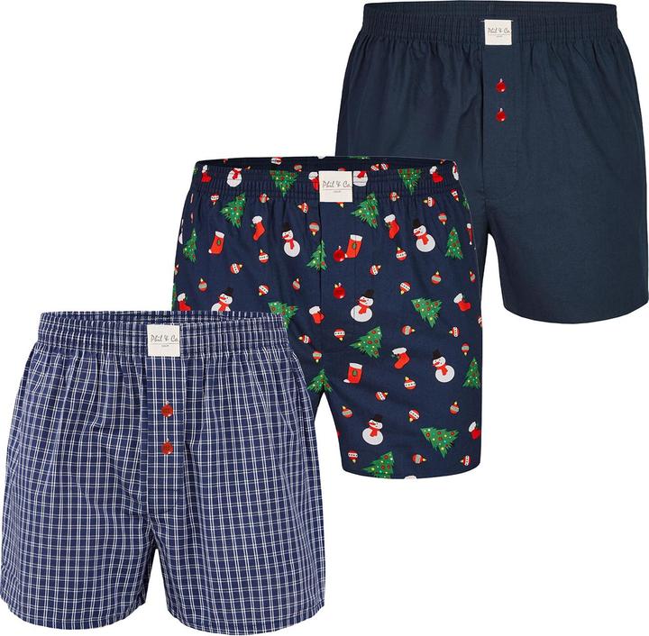 Phil & Co. Berlin Boxer Chrstimas Boxer 3er Pack