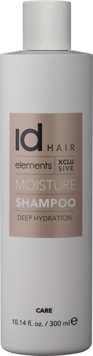 IdHair Elements Xclusive Moisture Shampoo Frauen Professionell 300 ml (300 ml, Flüssiges Shampoo)