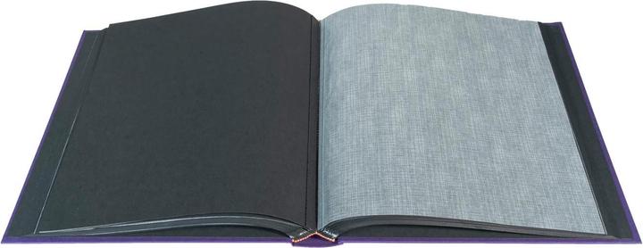 Actual product image Exacompta Fotoalbum, 60 Seiten schwarz, 29x32 cm, Japan (10 x 15 cm)