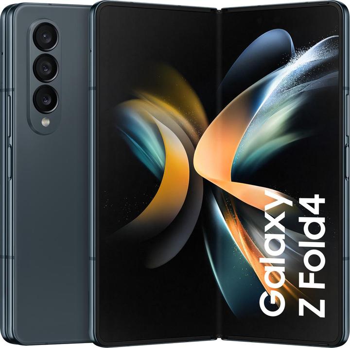 Image du produit Samsung Galaxy Z Fold4 EU (256 Go, Gris vert, 7.60", SIM + eSIM, 50 Mpx, 5G)